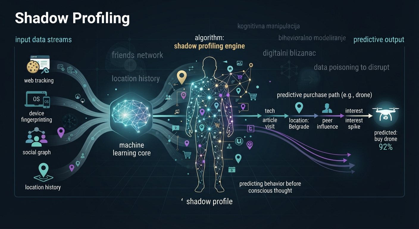 SENKE KOJE TE PRATE: Šta je zapravo "Shadow Profiling" i zašto te sistem poznaje bolje nego ti sam sebe?